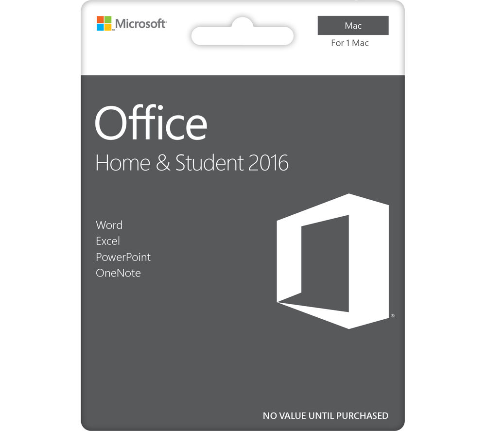 MICROSOFT Office Home & Student for Mac