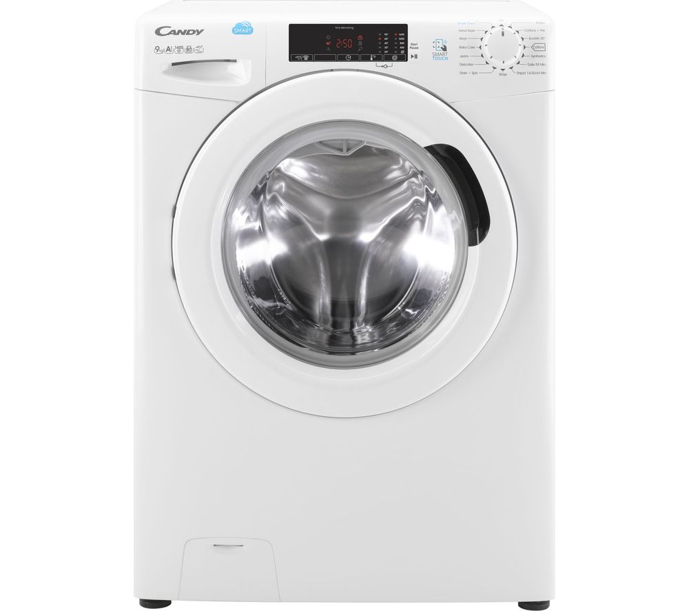 Candy CVS 1492D3 NFC 9 kg 1400 Spin Washing Machine - White, White