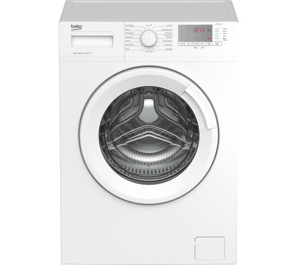 BEKO WTG761M1W 7 kg 1600 Spin Washing Machine - White, White