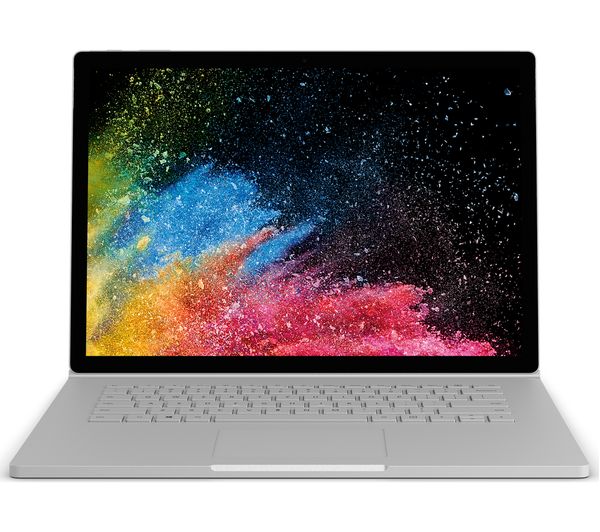 MICROSOFT Surface Book 2 15" Intelu0026regCore i7 - 512 GB SSD, Silver, Silver
