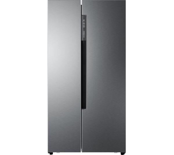 HAIER American-Style Fridge Freezer Silver HRF-522DG6, Silver