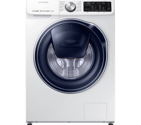 Samsung AddWash WW10N645RPW/EU Smart 10 kg 1400 Spin Washing Machine - White, White