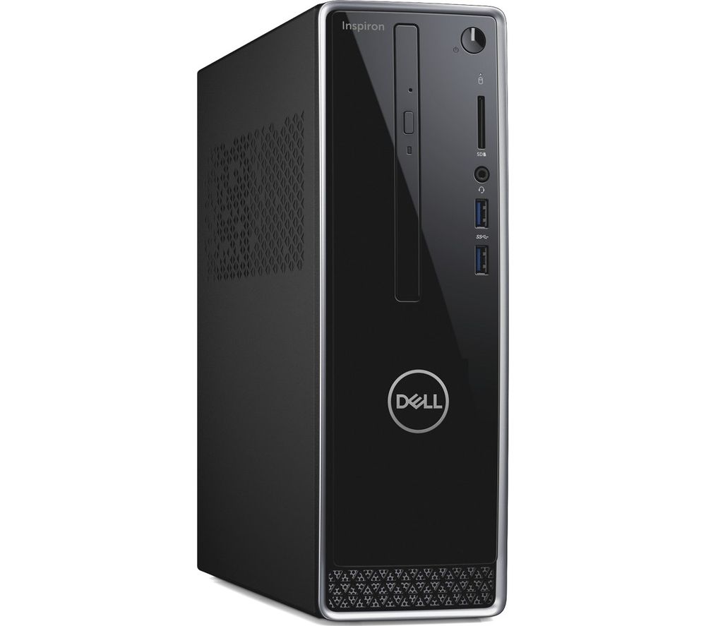 DELL Inspiron 3470 Intel®Core i5 Desktop PC - 1 TB HDD, Black & Silver, Black