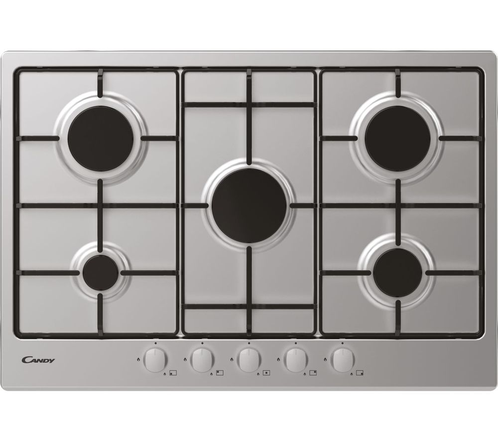 CHW7X Gas Hob - Stainless Steel, Stainless Steel