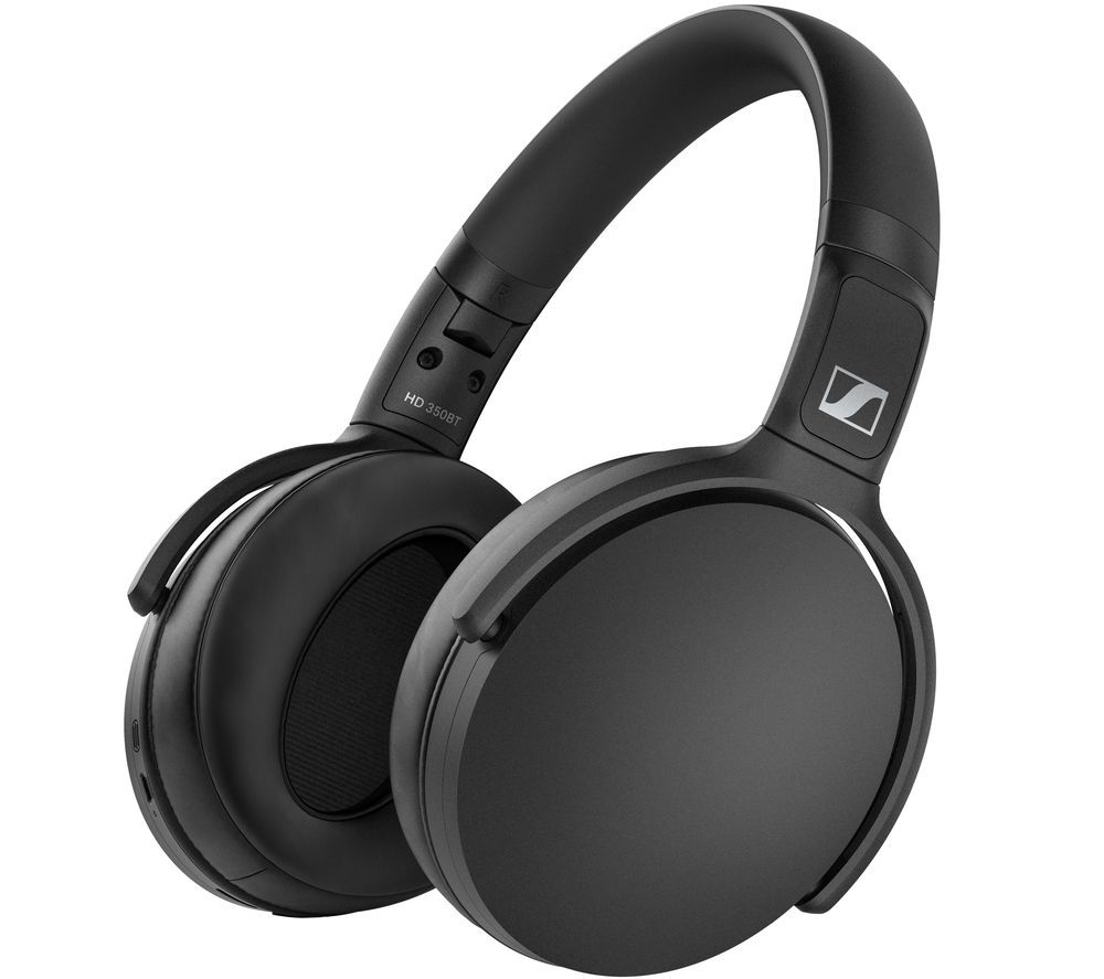 SENNHEISER HD 350BT Wireless Bluetooth Headphones - Black, Black