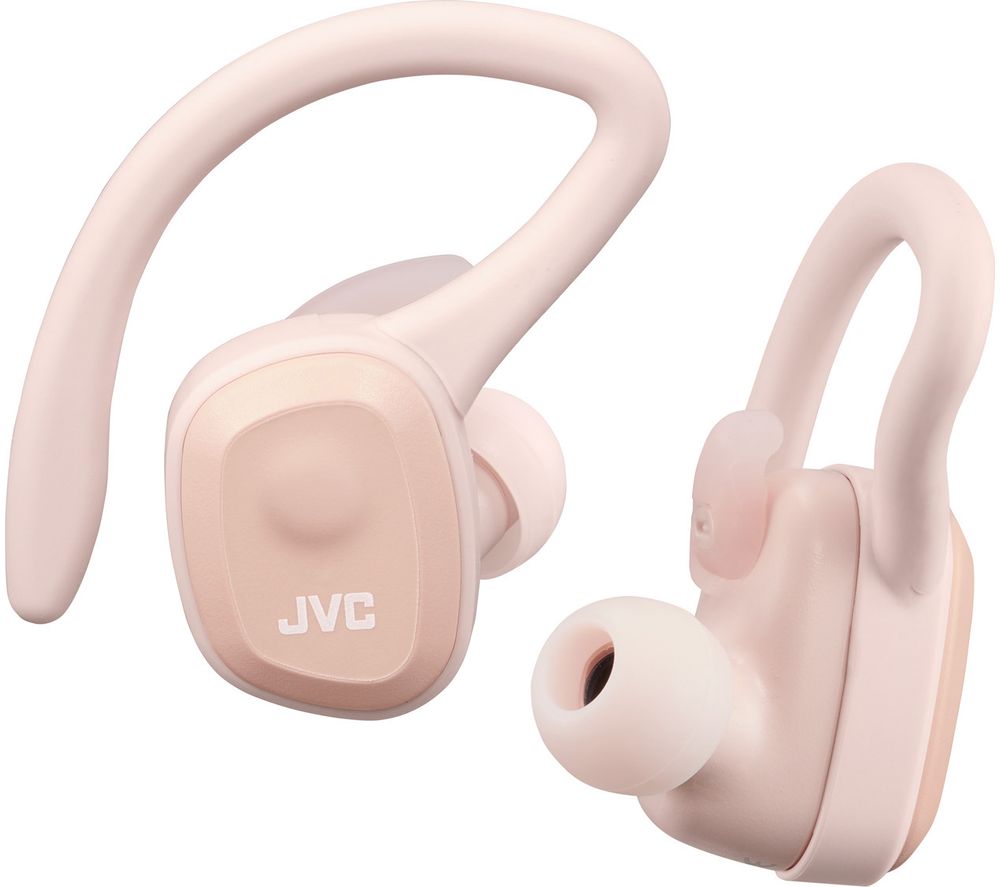 JVC HA-ET45T-P Wireless Bluetooth Sports Earphones - Pink, Pink