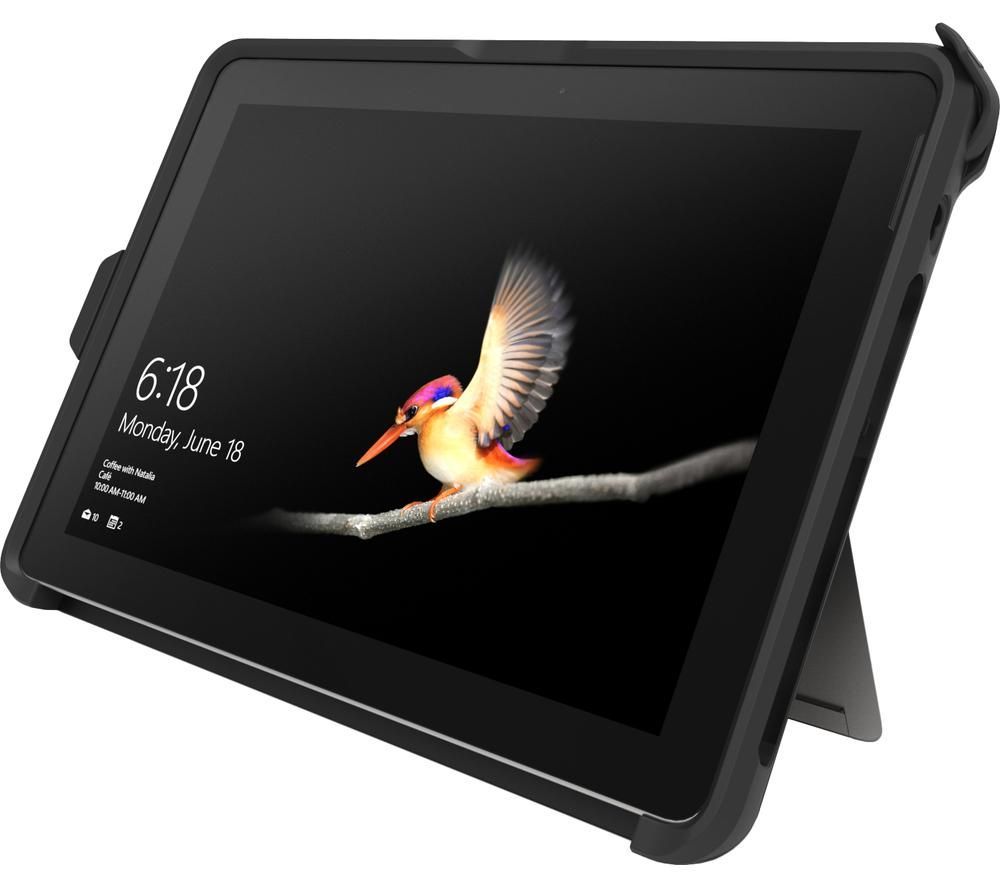 KENSINGTON BlackBelt Rugged 10.1" Surface Go Case - Black, Black