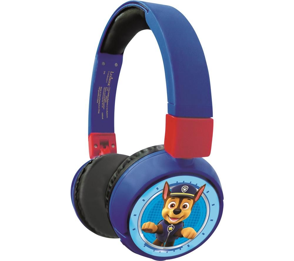 LEXIBOOK HPBT010PA Wireless Bluetooth Kids Headphones - Paw Patrol