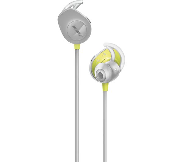 BOSE SoundSport Wireless Bluetooth Headphones - Black & Yellow, Black