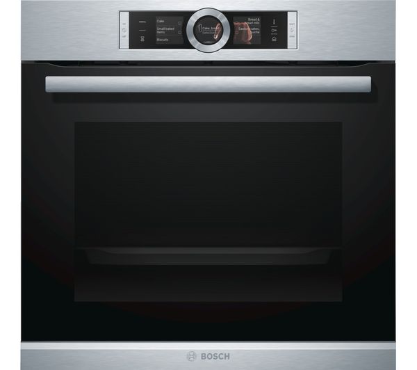 BOSCH Serie 8 HRG6769S6B Electric Smart Oven - Stainless Steel, Stainless Steel