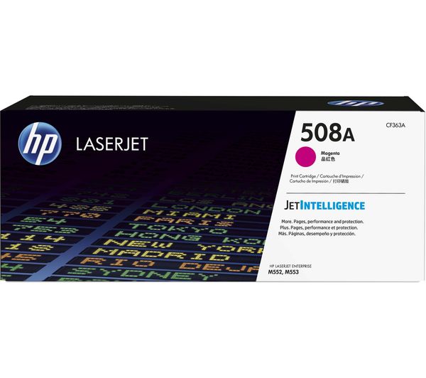 HP 508A Original Magenta Toner Cartridge, Magenta