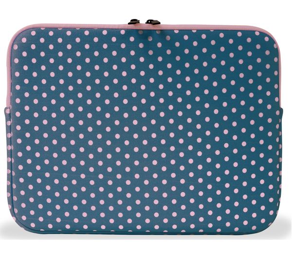 GOJI 14" Laptop Sleeve - Blue & Pink, Blue