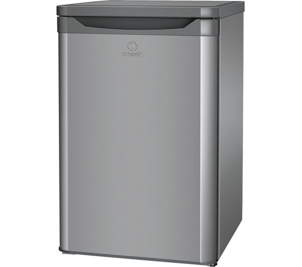 INDESIT TFAA 10 SI (UK).1 Undercounter Fridge - Silver, Silver