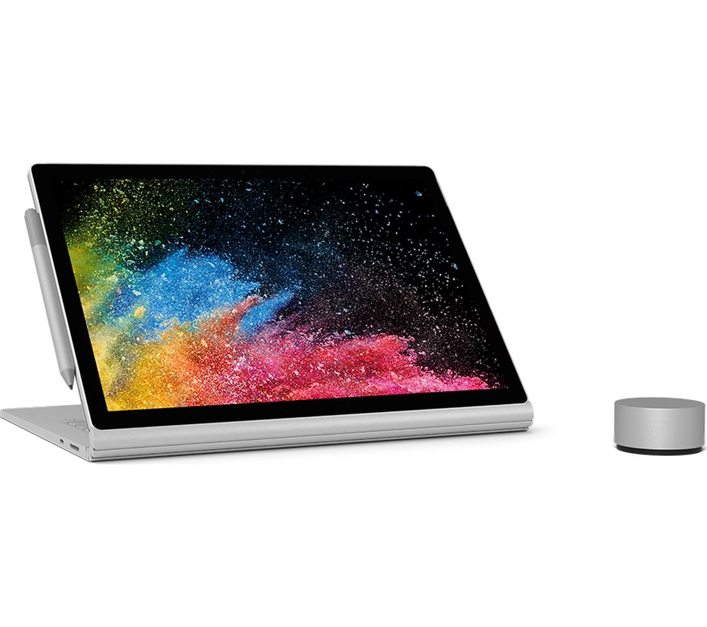 MICROSOFT Surface Book 2 Intel® Core™ i7, Surface Dial & Surface Pen Bundle - 256 GB