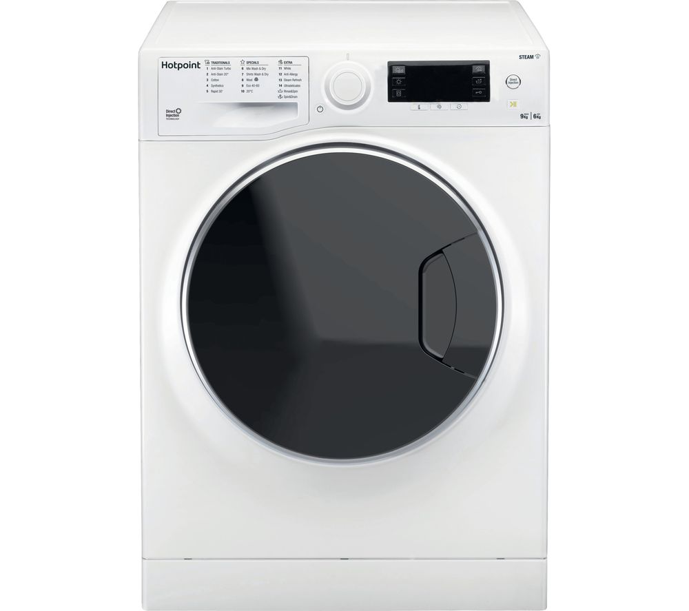 HOTPOINT Ultima S-Line RD 966 JD UK N 9 kg Washer Dryer - White, White