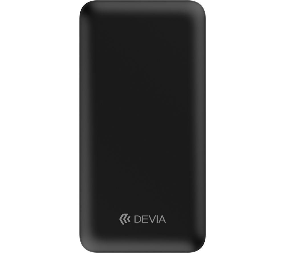 DEVIA Portable Power Bank - Black, Black