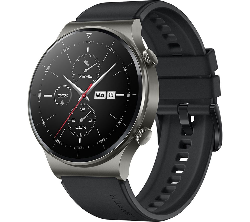 HUAWEI Watch GT 2 Pro - Night Black, 46 mm, Black