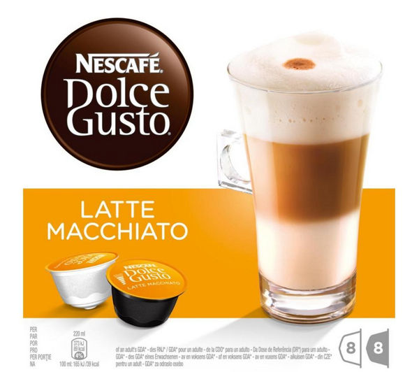 NESCAFE Dolce Gusto Latte Macchiato - Pack of 8