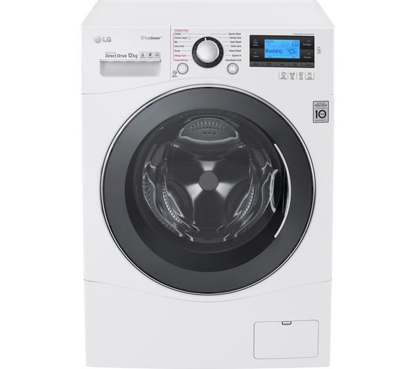LG FH495BDS2 Smart Washing Machine - White, White