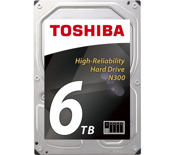 TOSHIBA N300 3.5" Internal Hard Drive - 6 TB