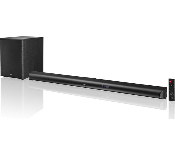JVC TH-D588B 5.1.2 Wireless Cinematic Sound Bar with Dolby Atmos, Gold