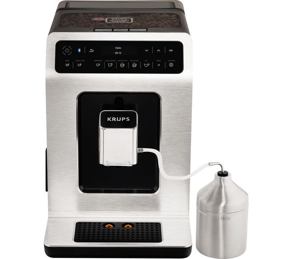 KRUPS Evidence Connected EA893D40 Smart Bean to Cup Coffee Machine - Metal