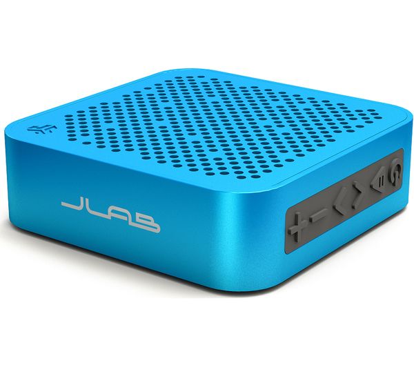 JLAB AUDIO Crasher Slim Portable Bluetooth Speaker - Blue, Blue