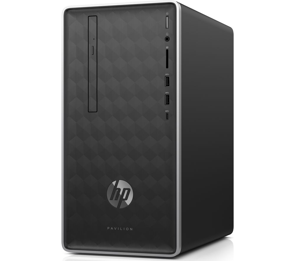 HP Pavilion 590-p0099na Intel®� Core™� i5 Desktop PC - 1 TB HDD, Silver, Silver