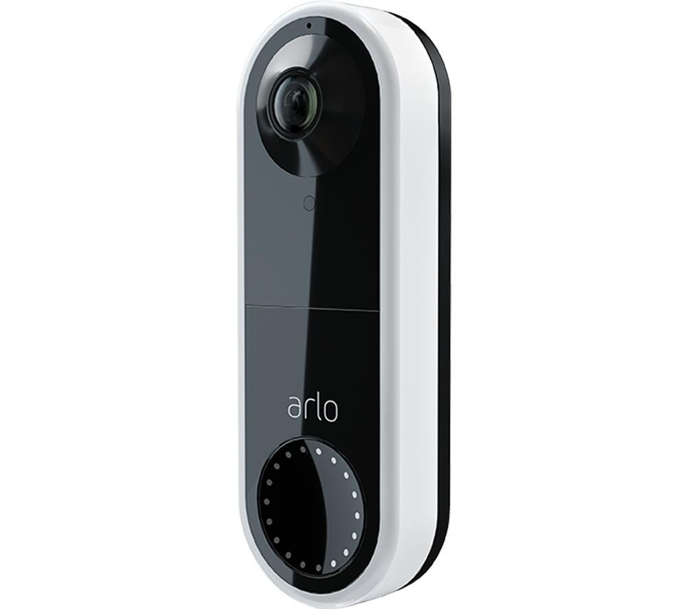 ARLO AVD1001 Video Doorbell - Black & White, Black
