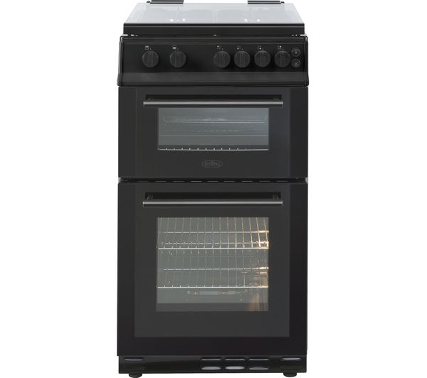 BELLING FS50GDOL 50 cm Gas Cooker - Black, Black