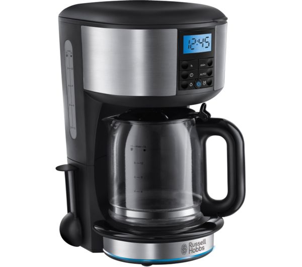 RUSSELL HOBBS Buckingham Fast Brew 20680SS Filter Coffee Machine - Brushed Stainless Steel, Stainless Steel