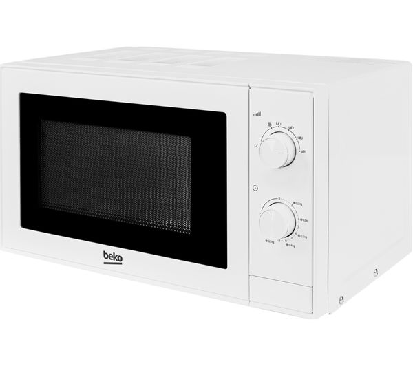 BEKO MOC20100W Compact Solo Microwave - White, White