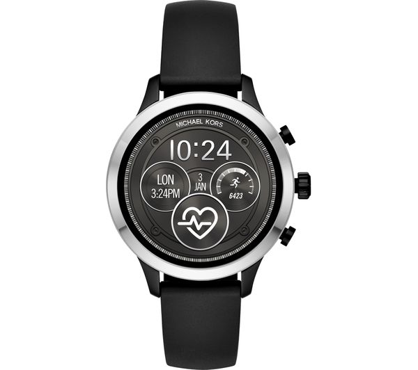 MICHAEL KORS Access Runway MKT5049 Smartwatch - Black & Silver, Black