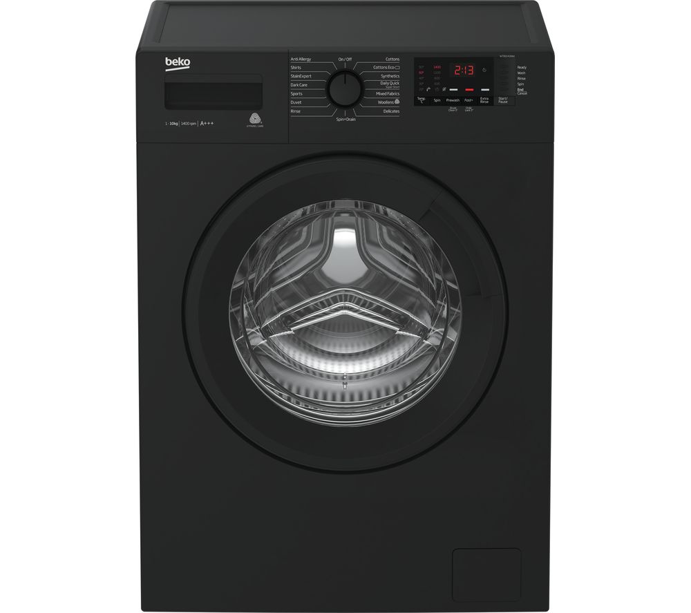 Beko WTB1041R4A 10 kg 1400 Spin Washing Machine - Anthracite, Anthracite