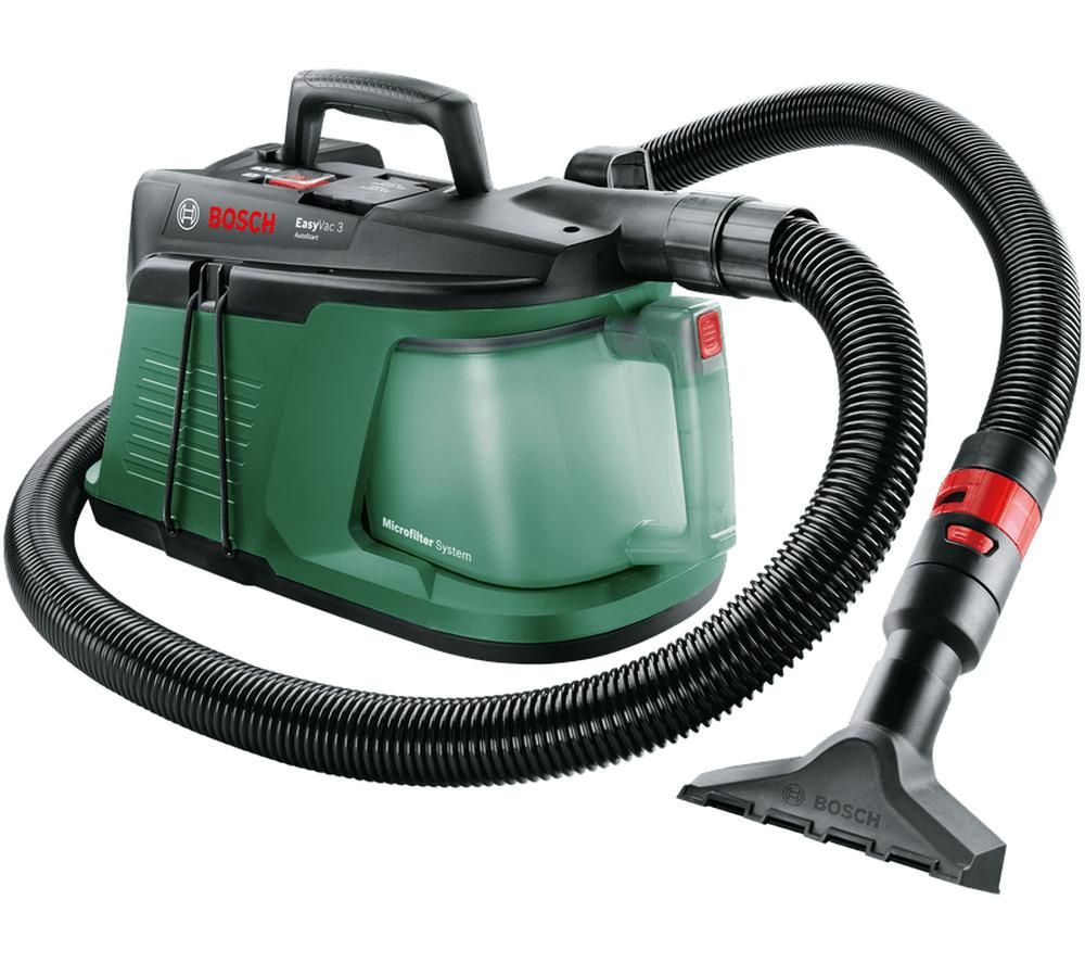 BOSCH EasyVac 3 Handheld Vacuum Cleaner - Black & Green, Black