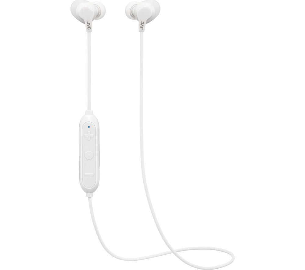 JVC Air Cushion HA-FX22W-W-U Wireless Bluetooth Earphones - White, White