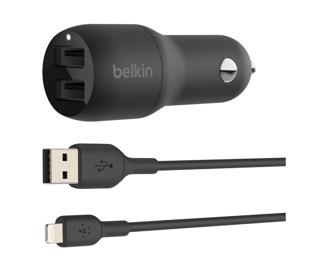BELKIN Dual 12 W USB Car Charger