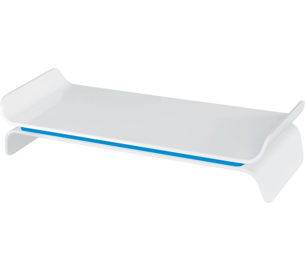 LEITZ Ergo WOW Monitor Stand - Blue & White