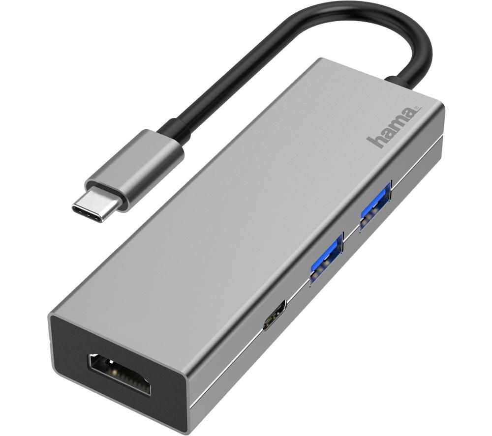 HAMA 4-port USB Type-C Hub