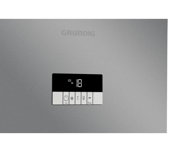 GRUNDIG GFN13820X Tall Freezer - Stainless Steel, Stainless Steel