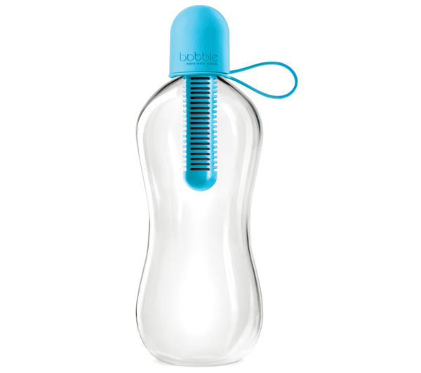 BOBBLE 550 ml Water Bottle with Carry Cap - Blue, Blue