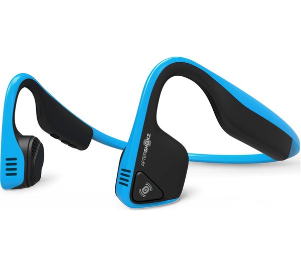 AFTERSHOKZ Trekz Titanium Wireless Bluetooth Headphones - Ocean Blue, Titanium