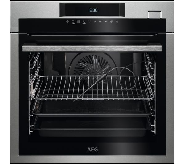 AEG SteamBoost BSE782320M Electric Steam Oven - Stainless Steel, Stainless Steel