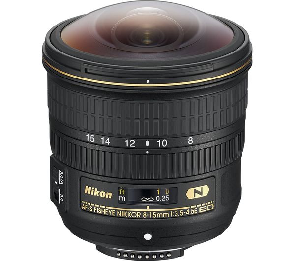 NIKON AF-S NIKKOR 8-15 mm f/3.5-4.5E ED Fisheye Lens