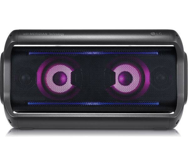 LG PK7 XBOOM Go Portable Bluetooth Speaker - Black, Black