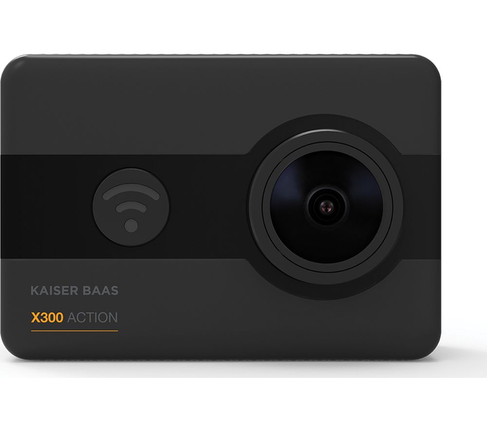 KAISER BAAS X300 Action Camera - Black, Black