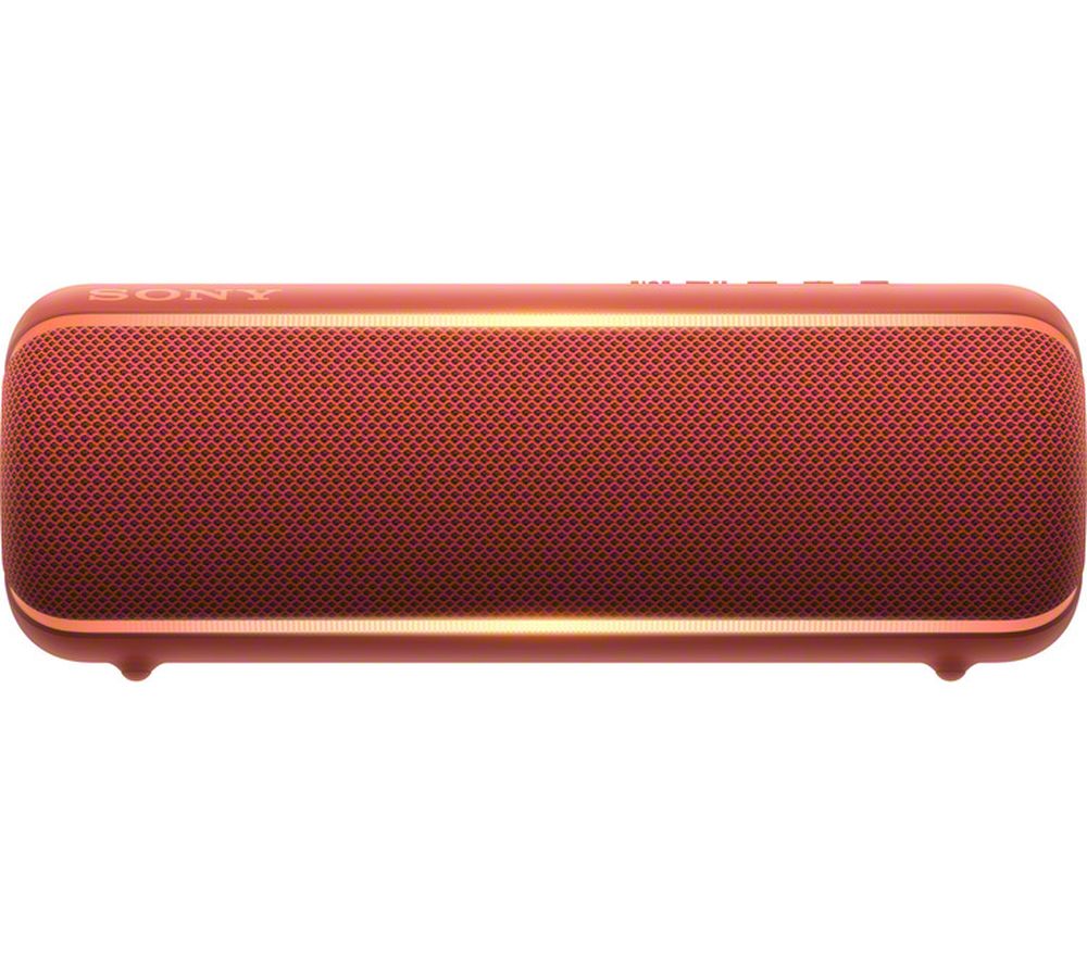 SONY EXTRA BASS SRS-XB22 Portable Bluetooth Speaker - Red, Red