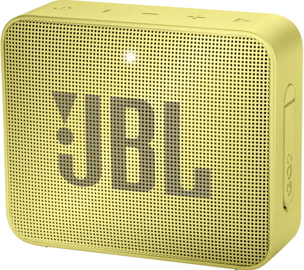 JBL Go 2 Portable Speaker - Yellow, Yellow