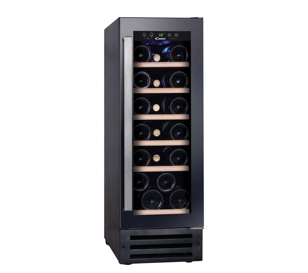 CANDY CCVB 30 UK Wine Cooler - Black, Black