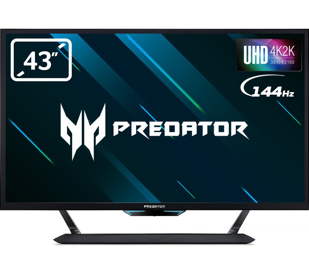 ACER Predator CG437KP 4K Ultra HD 43" Gaming Monitor - Black, Black